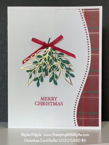 CHRISTMAS CARD BUFFET CARD #6