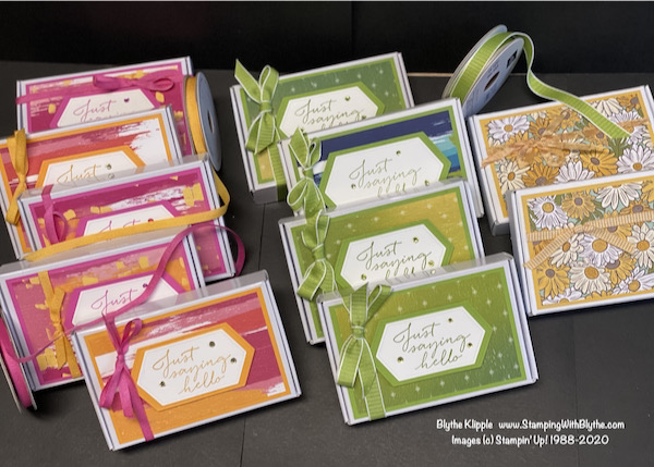 Note Card gift box set of 6 cards