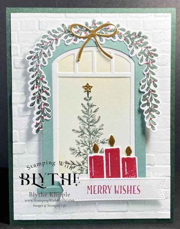 2022 Christmas Buffet Card 1, Window Wishes