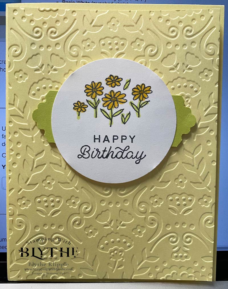 Lemon Lolly Birthday Card